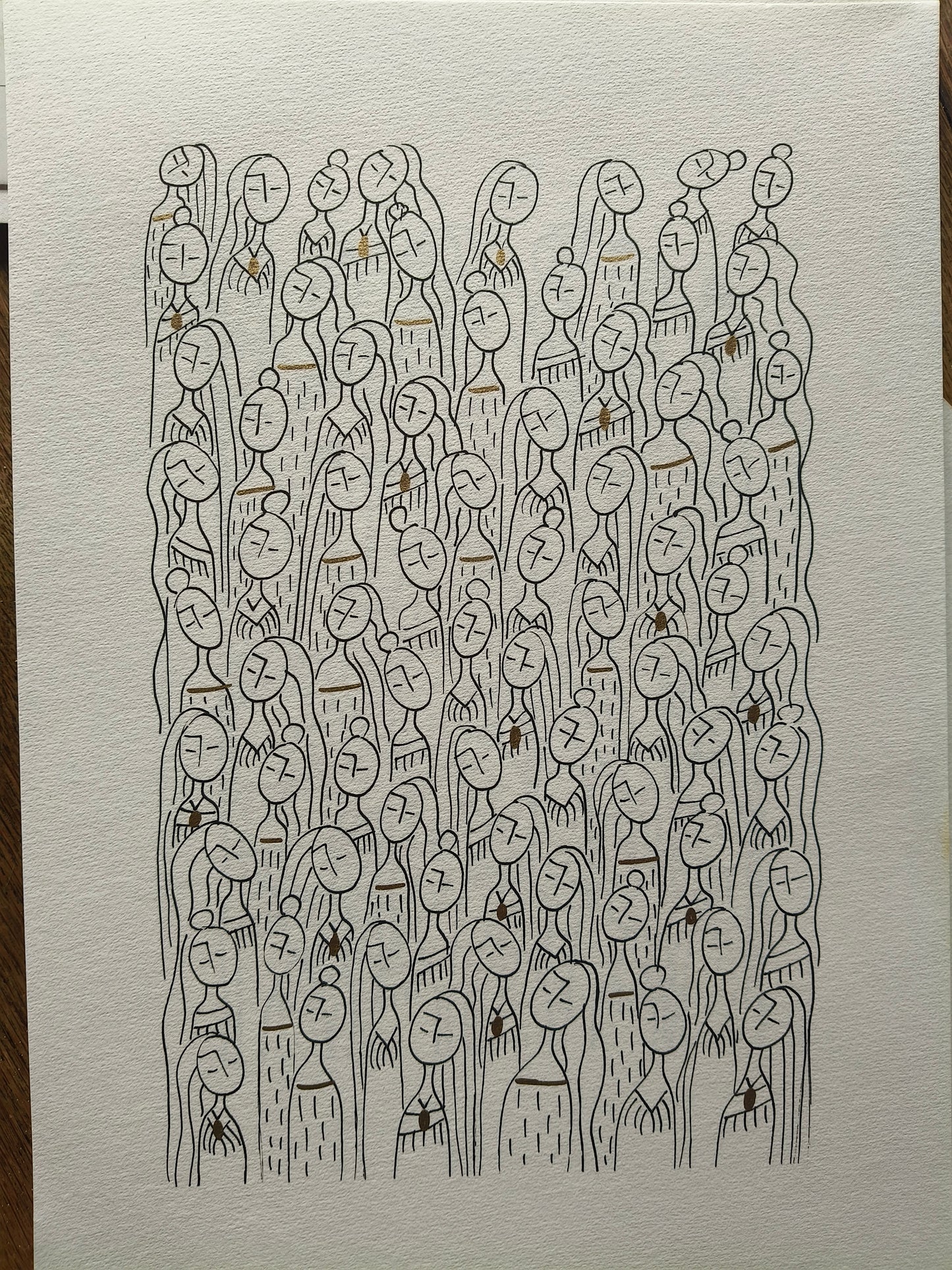 Wāhine - On Paper