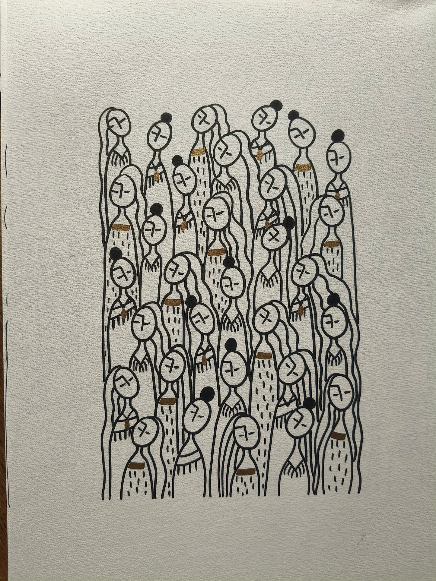 Wāhine - On Paper