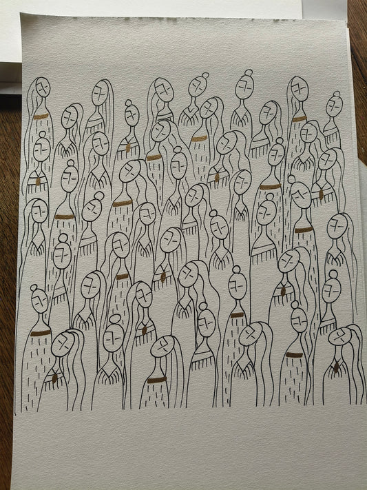 Wāhine - On Paper
